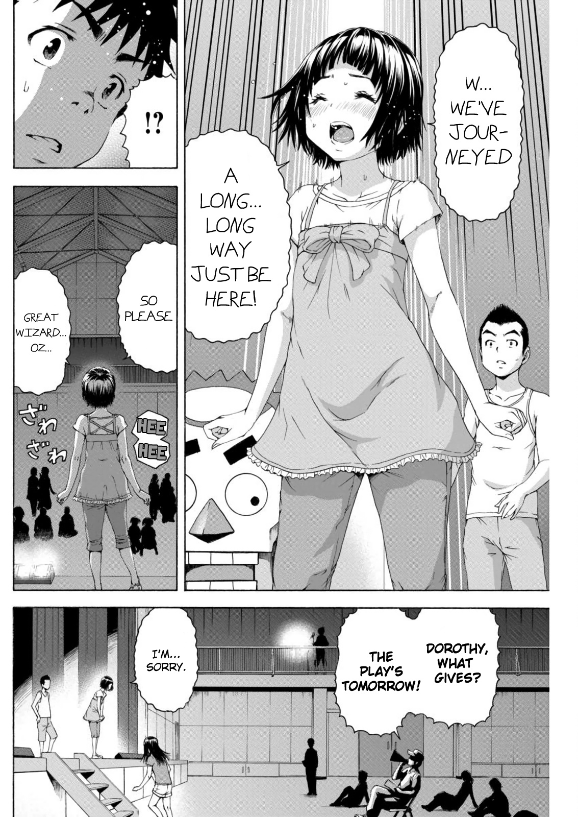 Mujaki no Rakuen Chapter 68 page 11 - Chapter 68: Heartache in Paradise