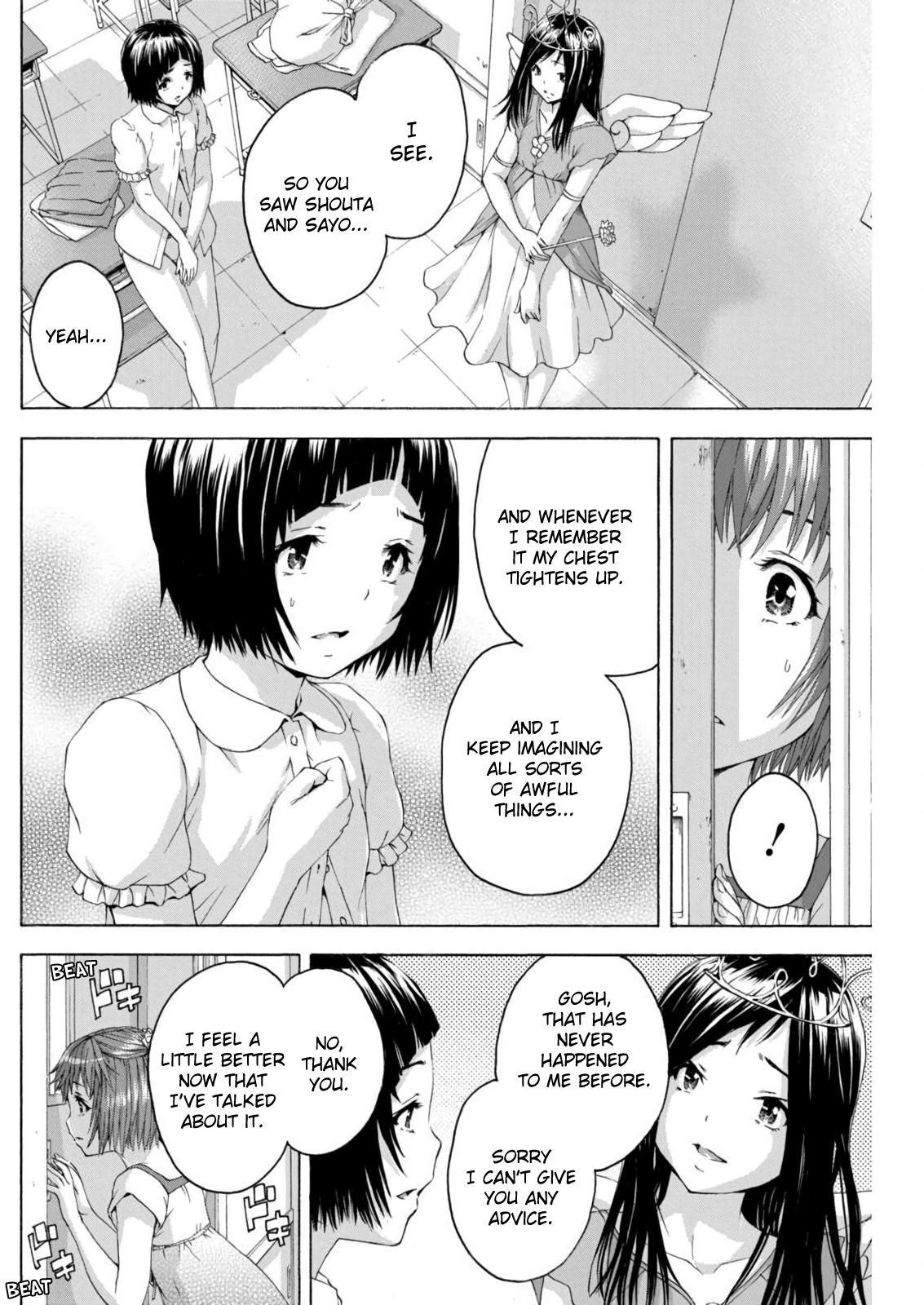 Mujaki no Rakuen Chapter 68 page 21 - Chapter 68: Heartache in Paradise