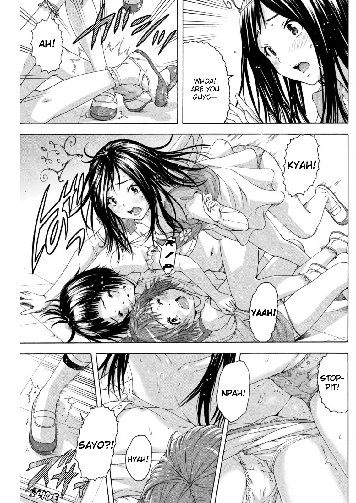 Mujaki no Rakuen Chapter 68 page 28 - Chapter 68: Heartache in Paradise