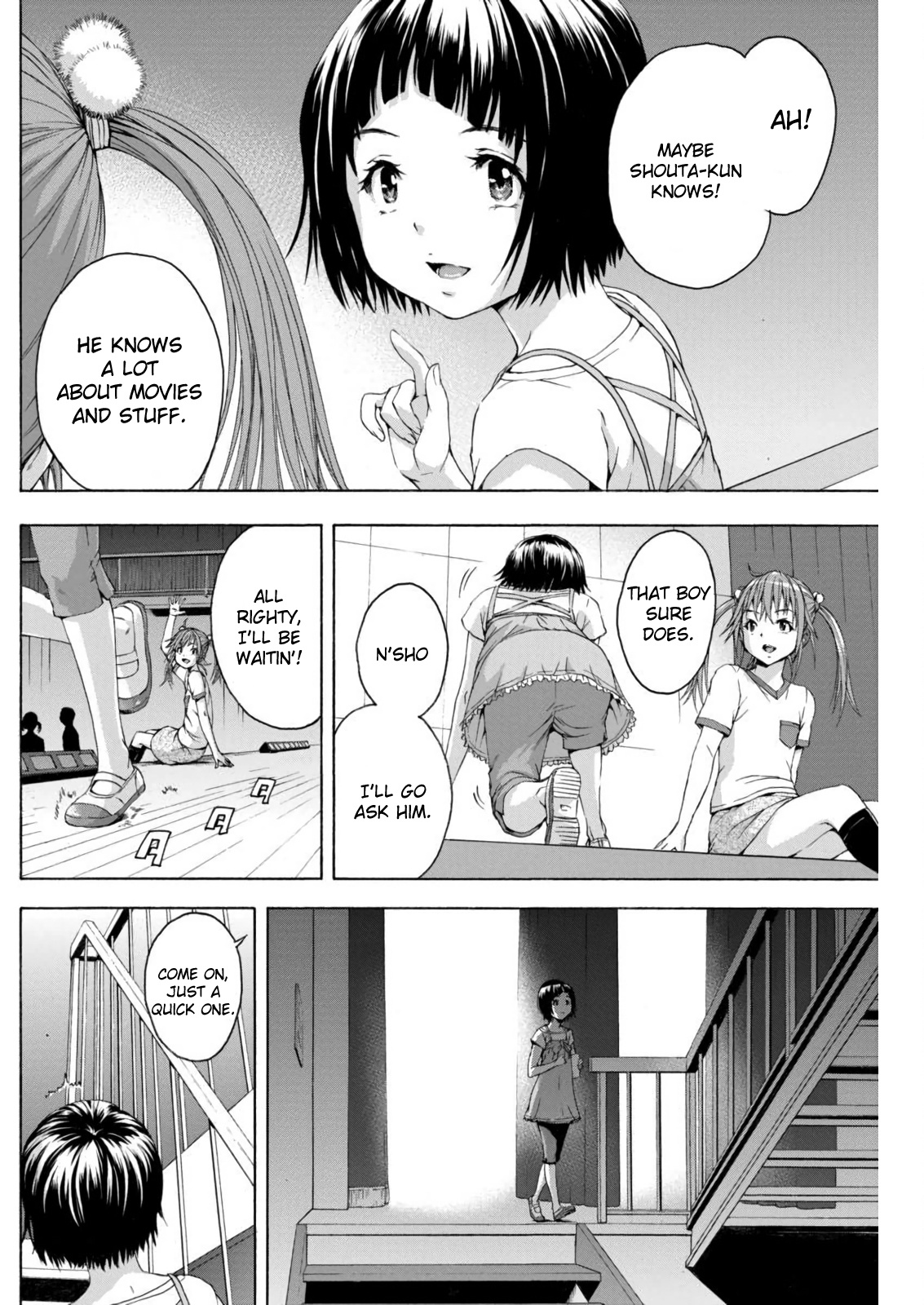Mujaki no Rakuen Chapter 68 page 6 - Chapter 68: Heartache in Paradise