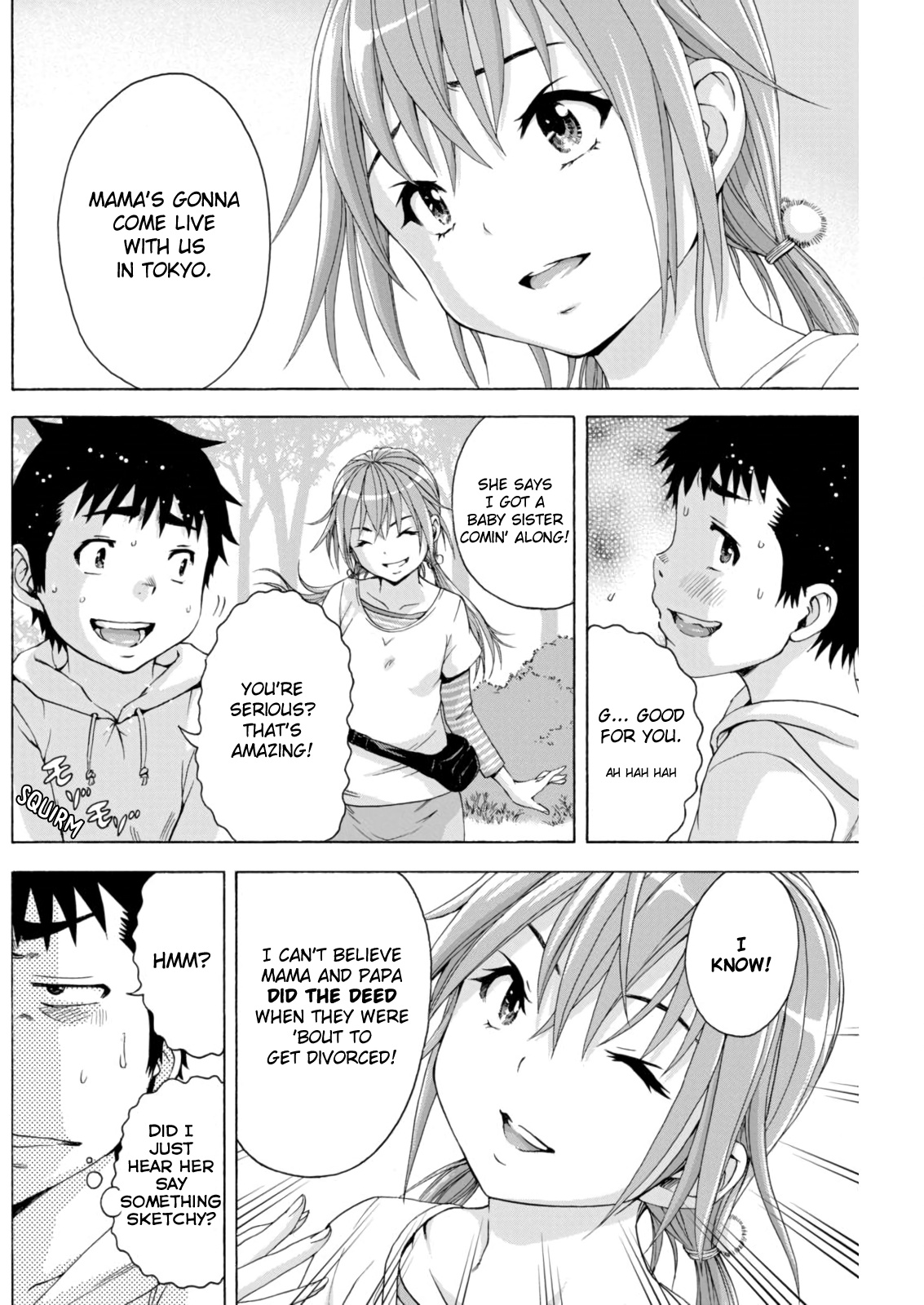 Mujaki no Rakuen Chapter 74 page 10 - Chapter 74: Mountaintop Paradise