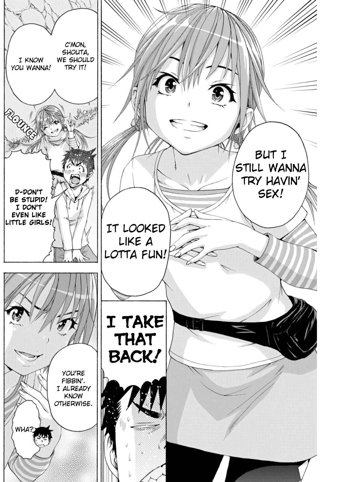 Mujaki no Rakuen Chapter 74 page 16 - Chapter 74: Mountaintop Paradise