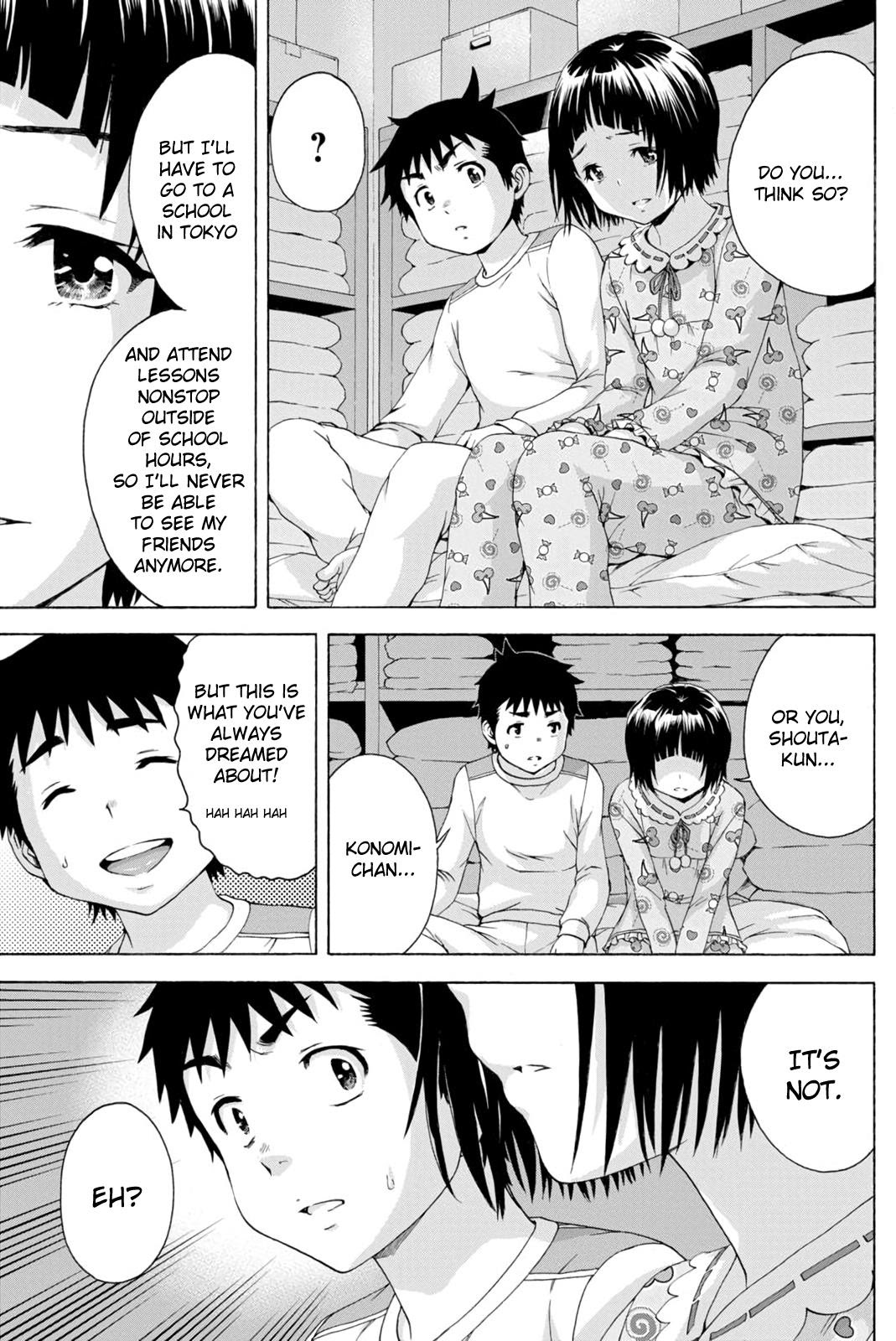 Mujaki no Rakuen Chapter 75 page 11 - Chapter 75: Paradise In The Forbidden Room
