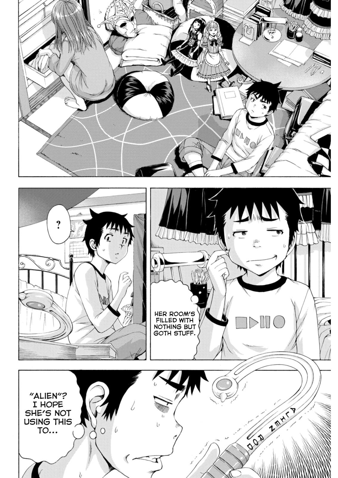Mujaki no Rakuen Chapter 76 page 10 - Chapter 76: A Decision In Paradise