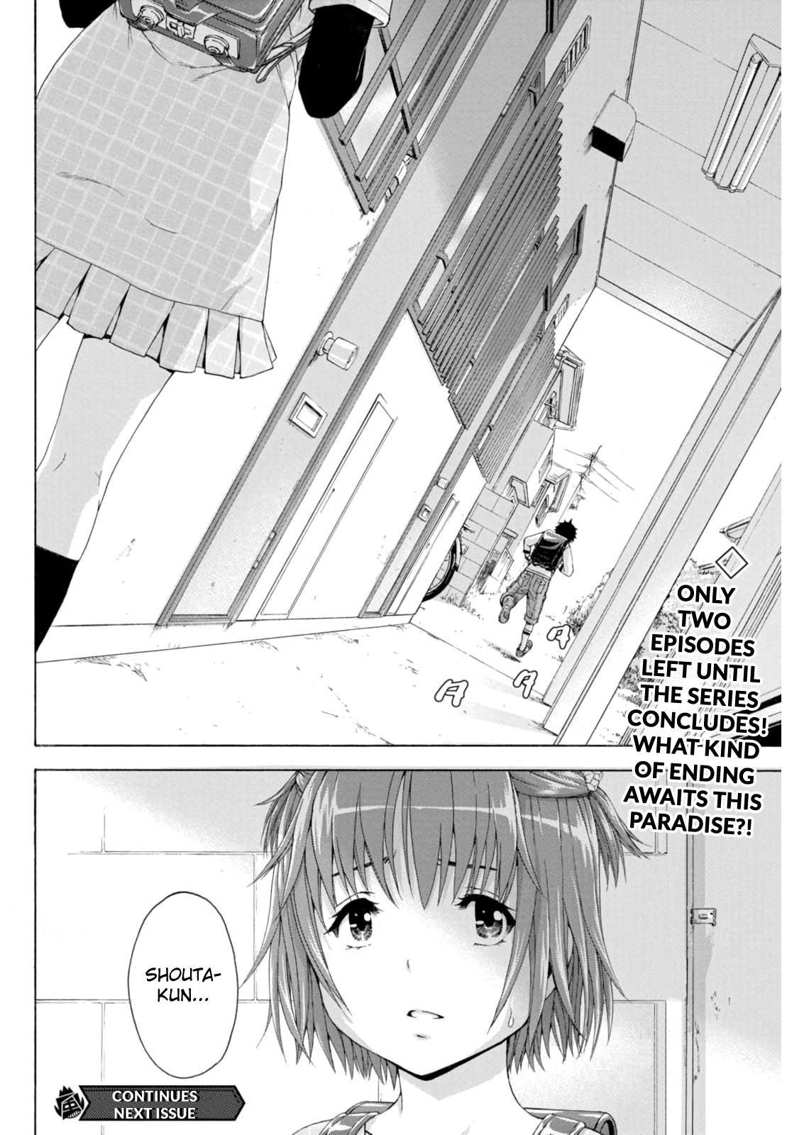 Mujaki no Rakuen Chapter 76 page 20 - Chapter 76: A Decision In Paradise