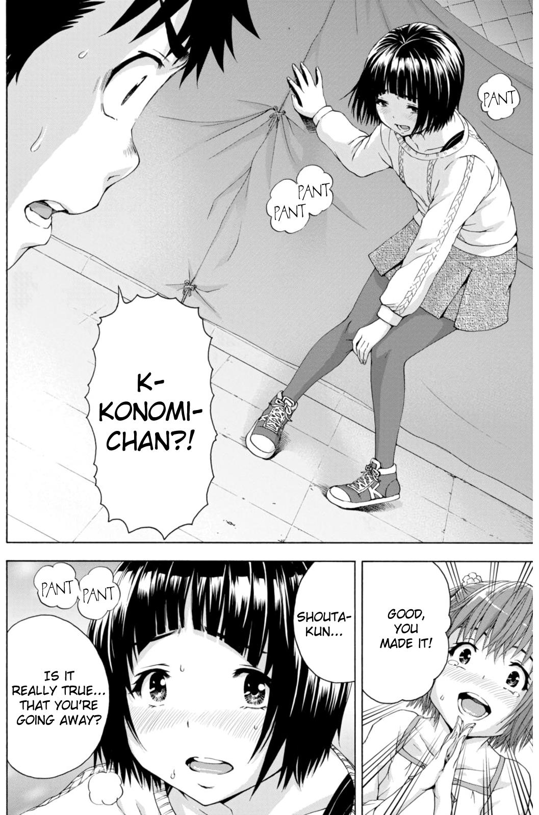 Mujaki no Rakuen Chapter 77 page 10 - Chapter 77: Goodbyes in Paradise