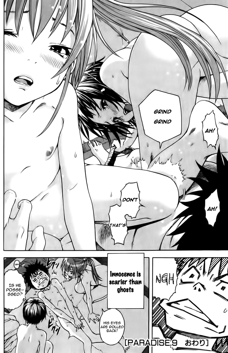 Mujaki no Rakuen Chapter 9 page 22 - Chapter 9: A Tug of War In Paradise