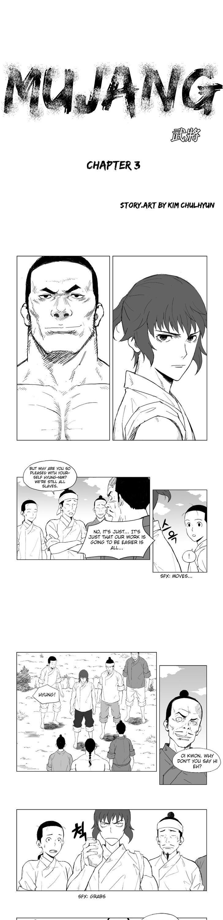 Mujang Chapter 3 page 1 - Chapter 3