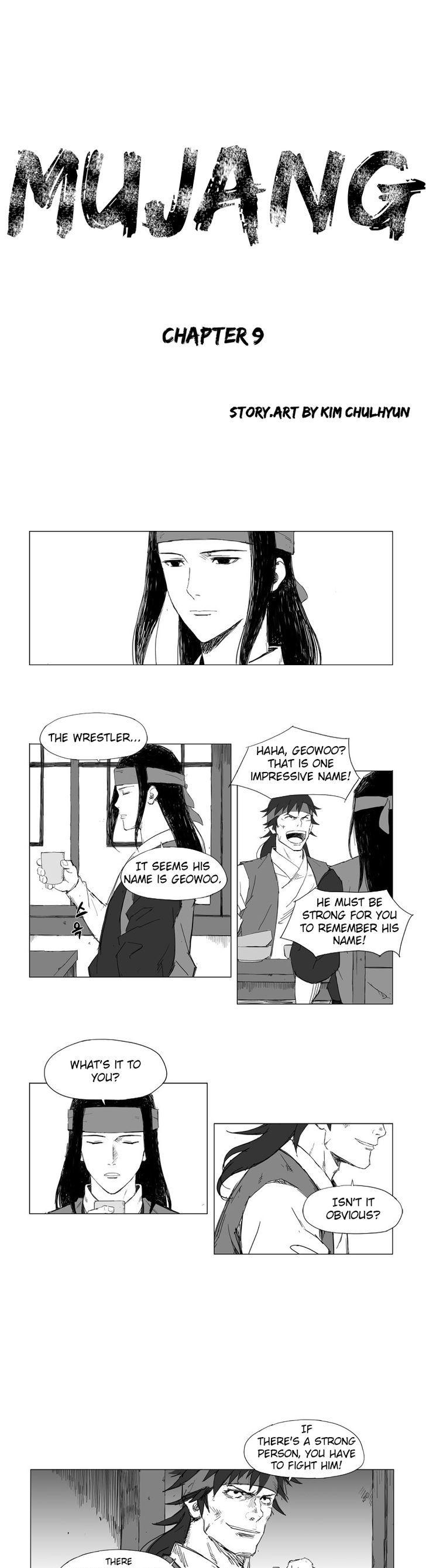 Mujang Chapter 9 page 1 - Chapter 9