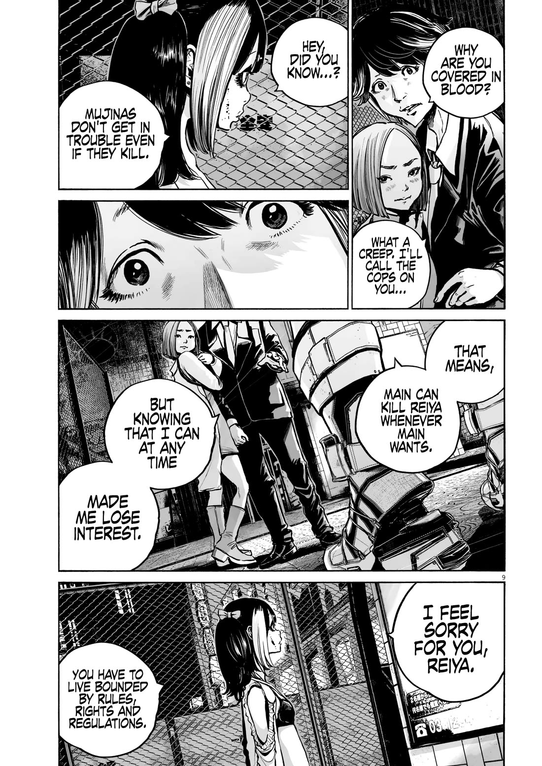 Mujina into The Deep Chapter 11 page 11 - Chapter 11
