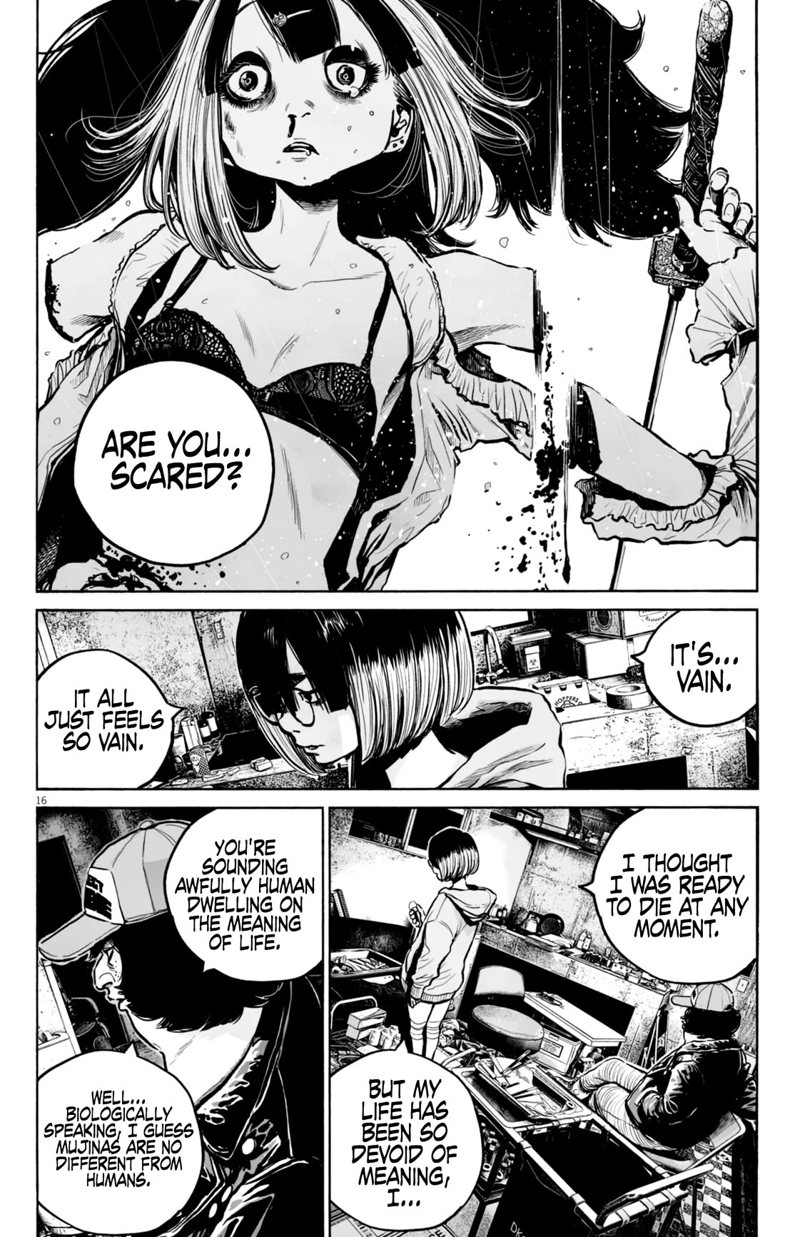 Mujina into The Deep Chapter 12 page 17 - Chapter 12