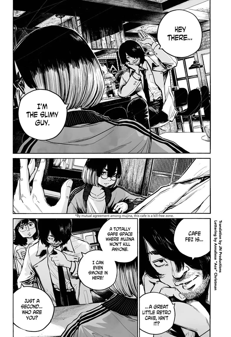 Mujina into The Deep Chapter 14 page 2 - Chapter 14