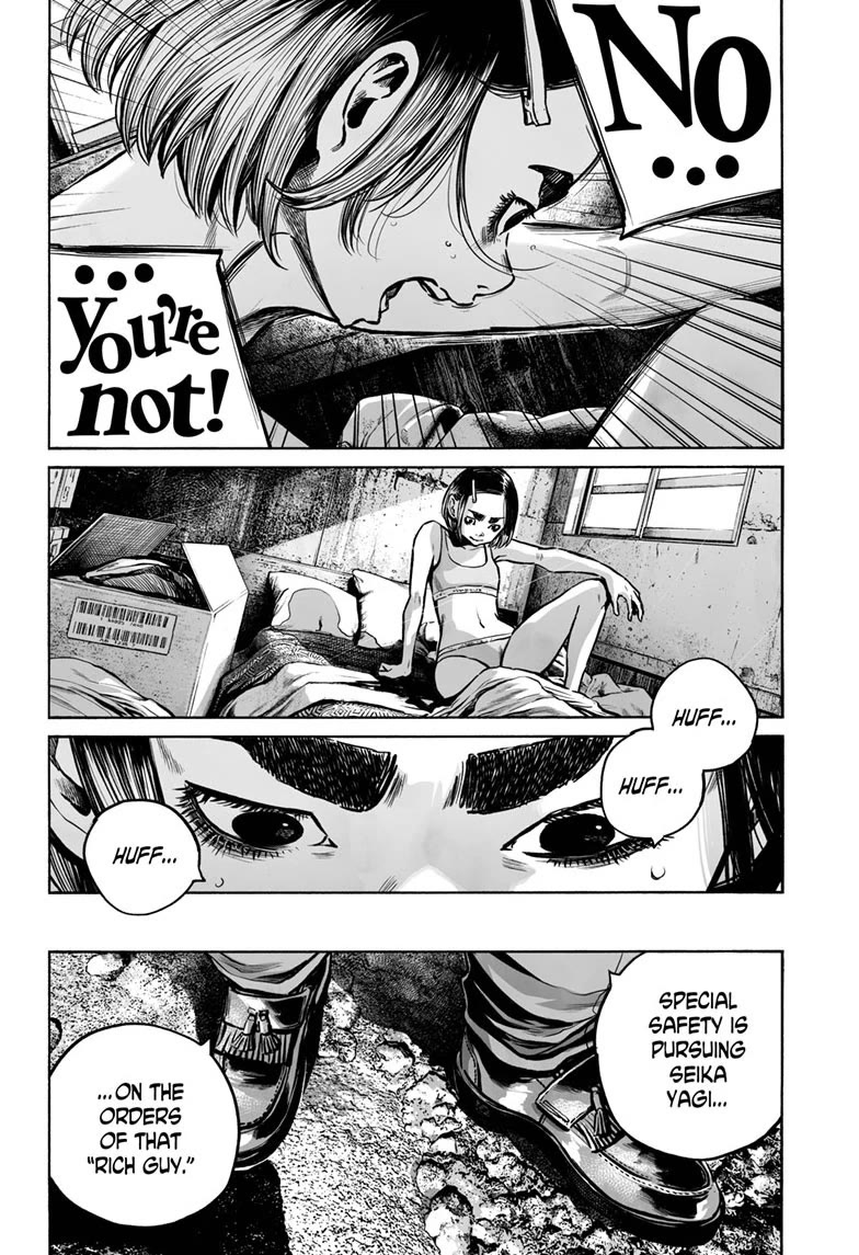Mujina into The Deep Chapter 21 page 22 - Chapter 21: [BACK TO THE POINT]