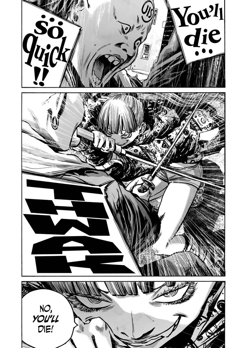 Mujina into The Deep Chapter 22 page 13 - Chapter 22: [FLASH BACK ECHO]