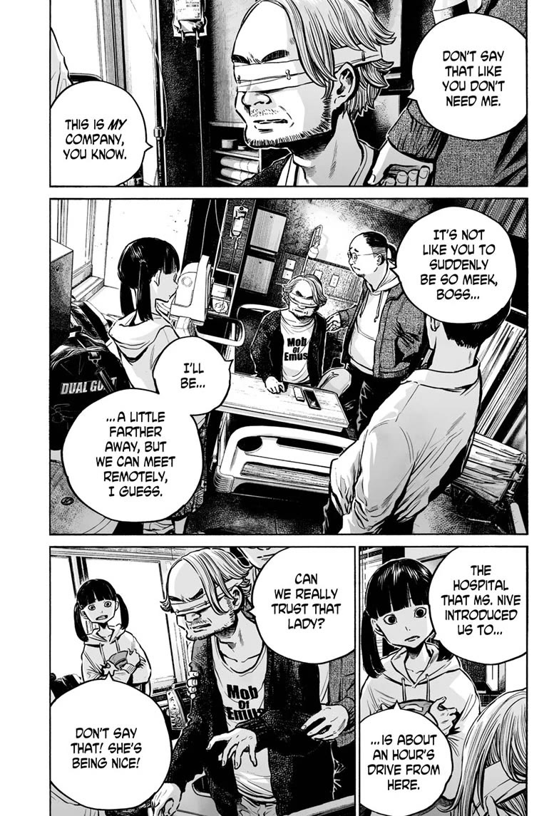 Mujina into The Deep Chapter 22 page 17 - Chapter 22: [FLASH BACK ECHO]
