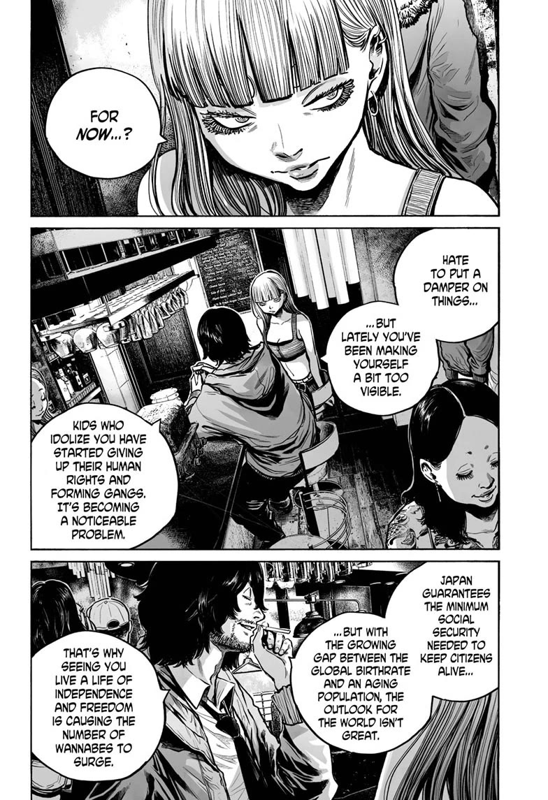 Mujina into The Deep Chapter 23 page 32 - Chapter 23