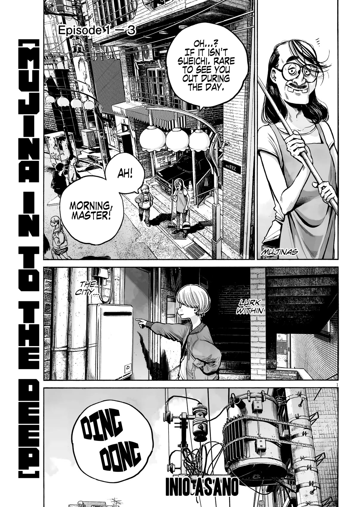 Mujina into The Deep Chapter 3 page 1 - Chapter 3