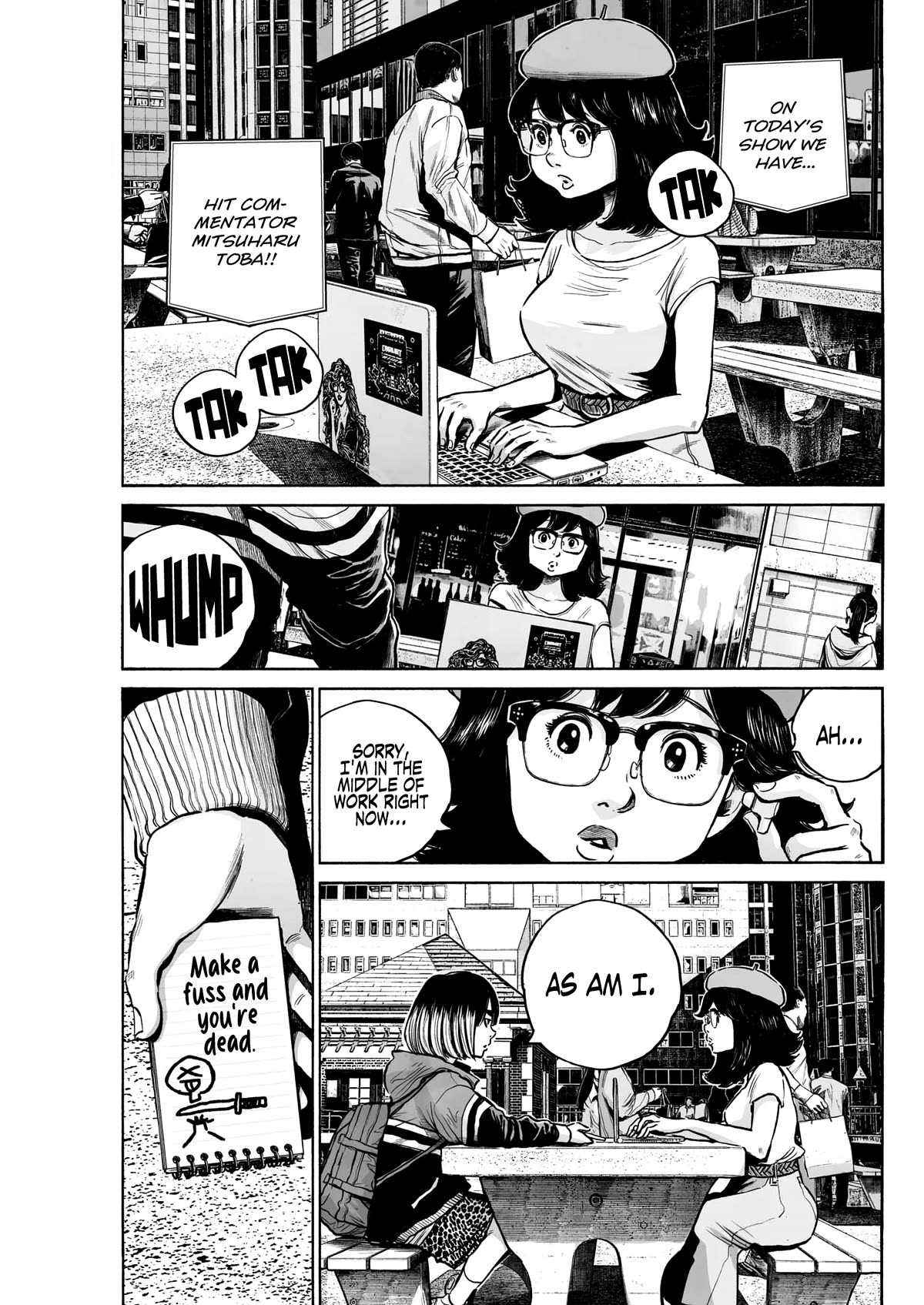 Mujina into The Deep Chapter 4 page 23 - Chapter 4