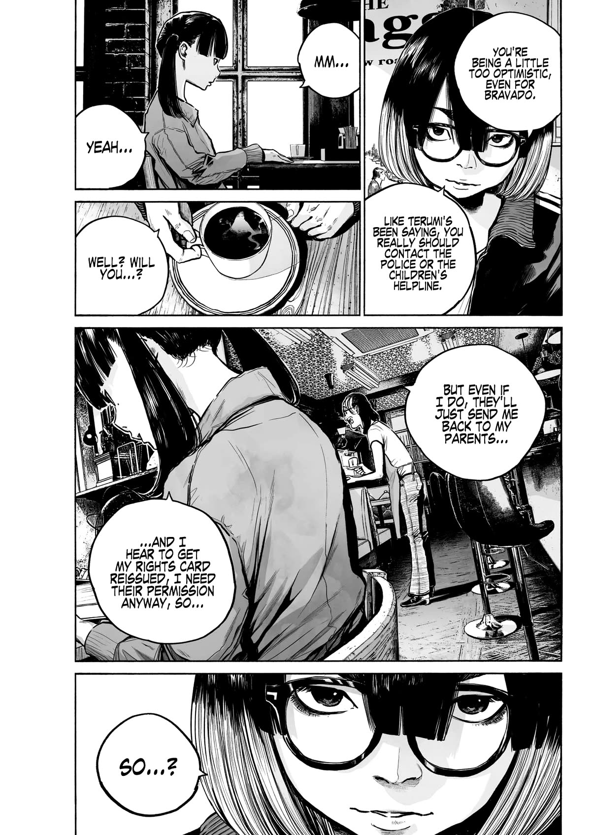 Mujina into The Deep Chapter 4 page 7 - Chapter 4