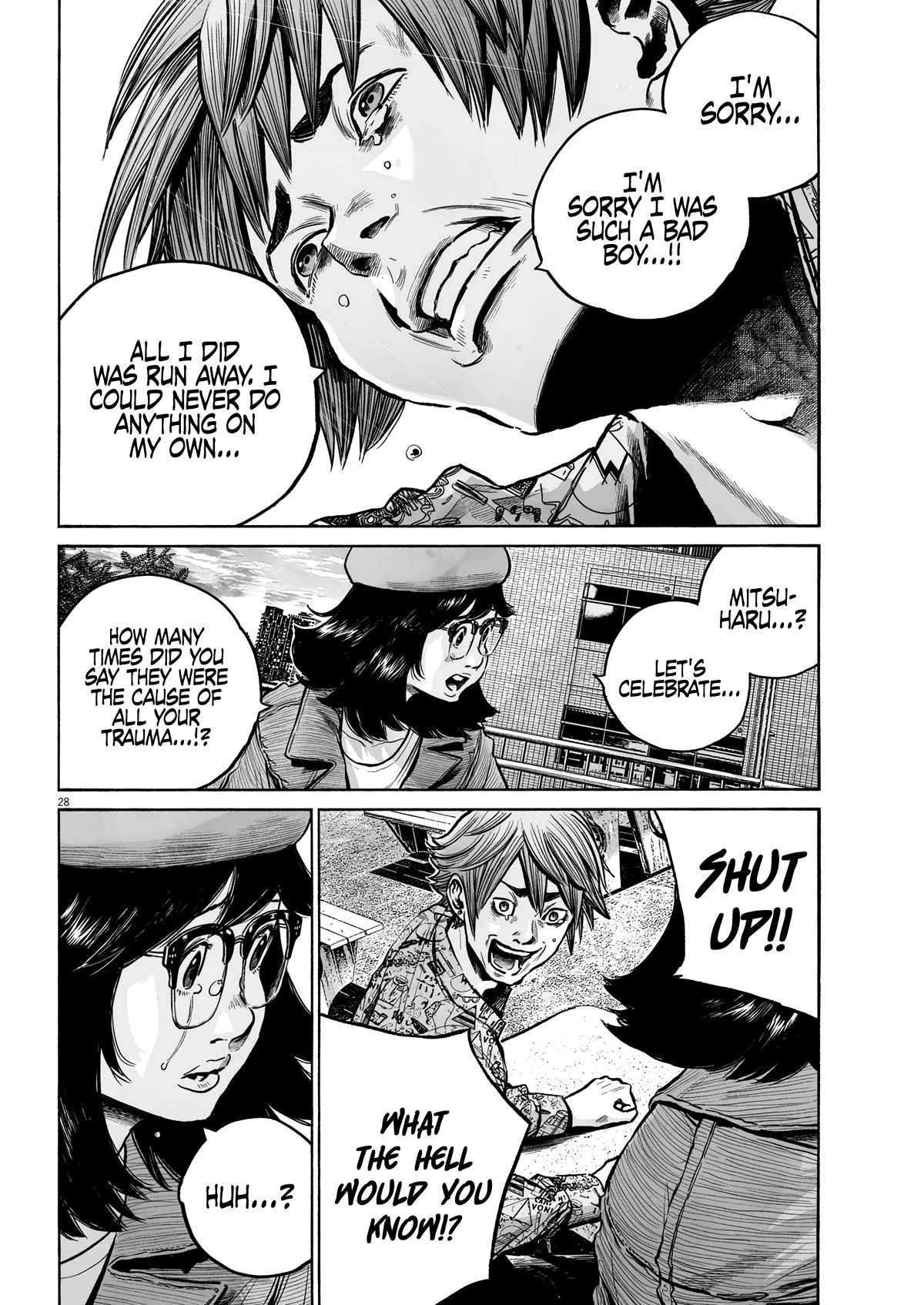 Mujina into The Deep Chapter 6 page 28 - Chapter 6
