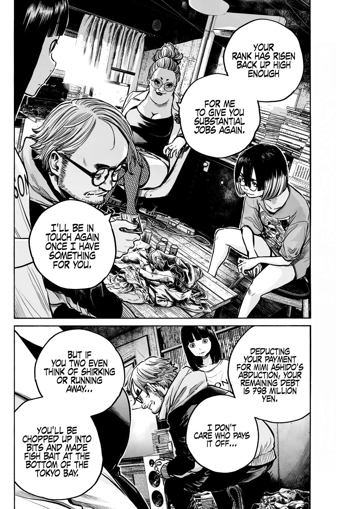 Mujina into The Deep Chapter 7 page 22 - Chapter 7