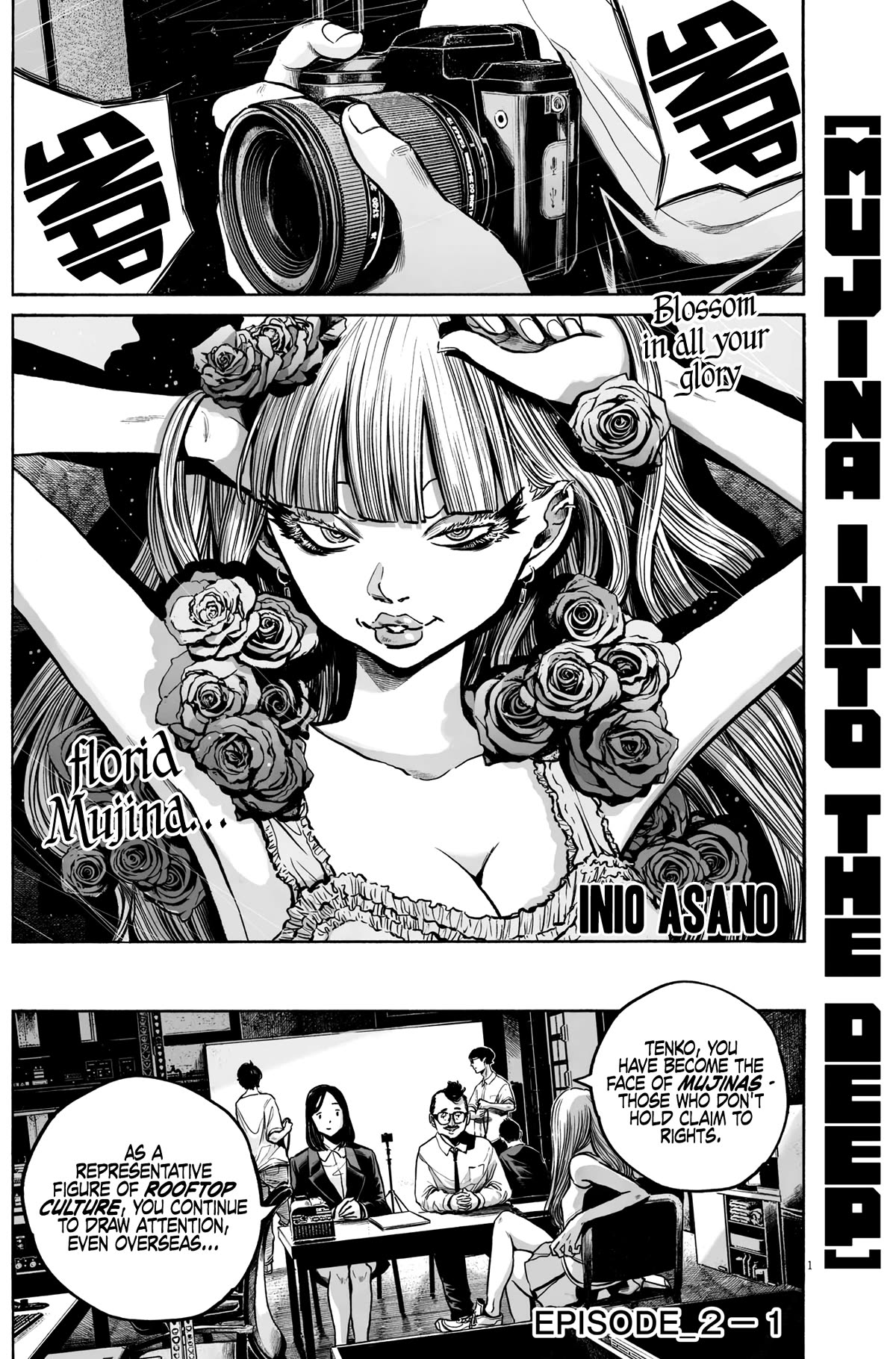 Mujina into The Deep Chapter 8 page 1 - Chapter 8: Paper Pusher Kung-Fu