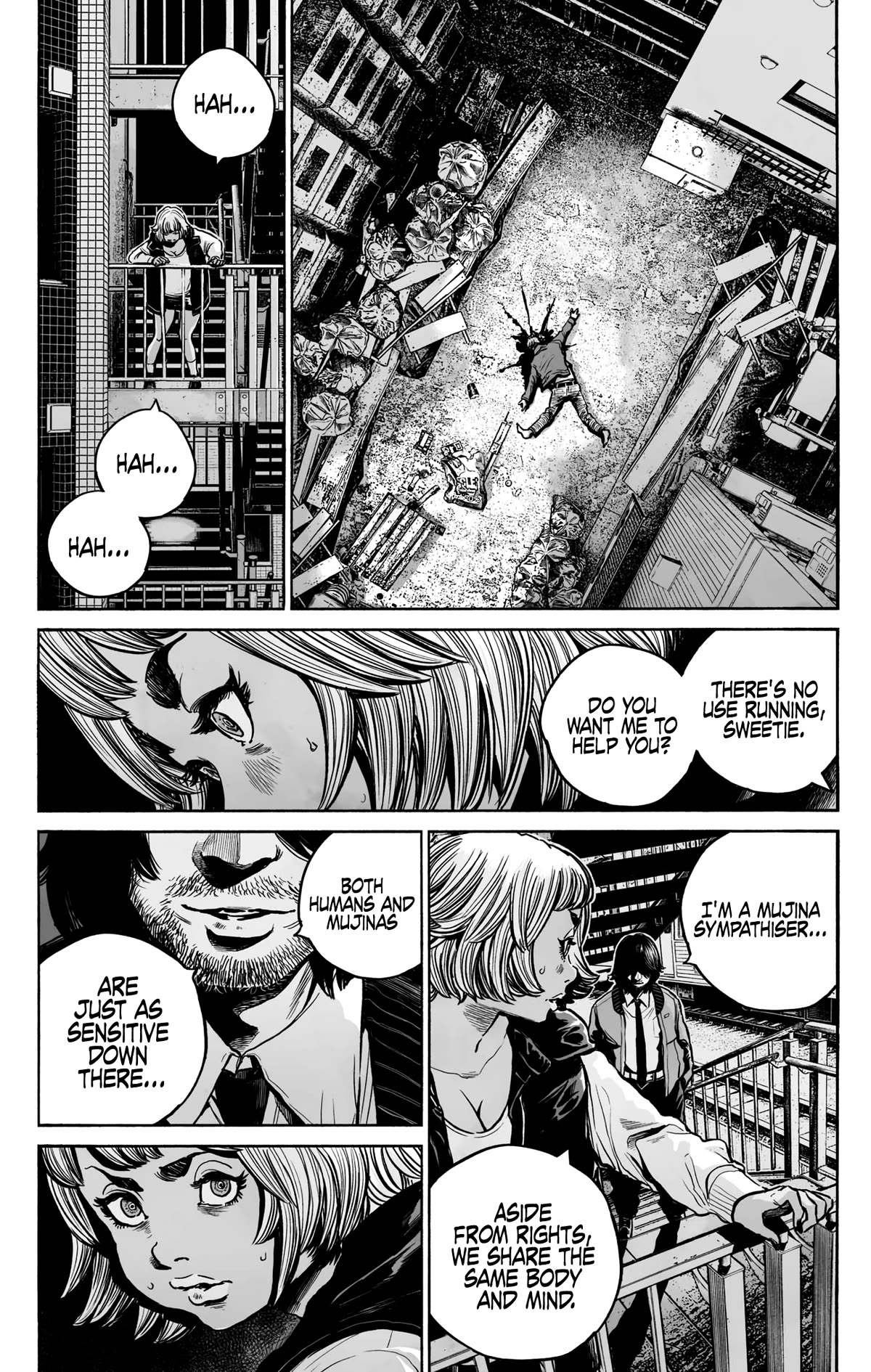 Mujina into The Deep Chapter 8 page 10 - Chapter 8: Paper Pusher Kung-Fu