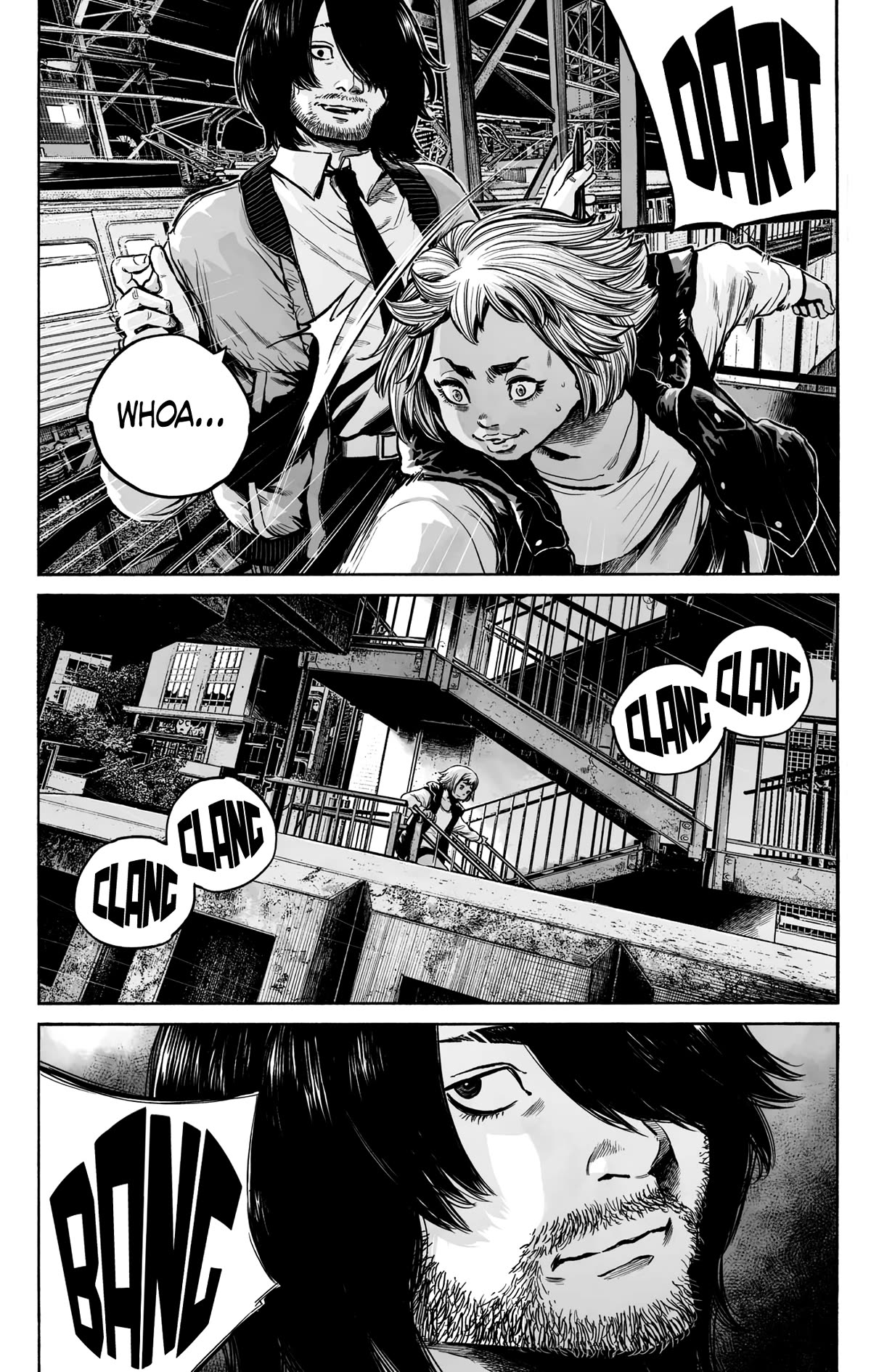 Mujina into The Deep Chapter 8 page 12 - Chapter 8: Paper Pusher Kung-Fu