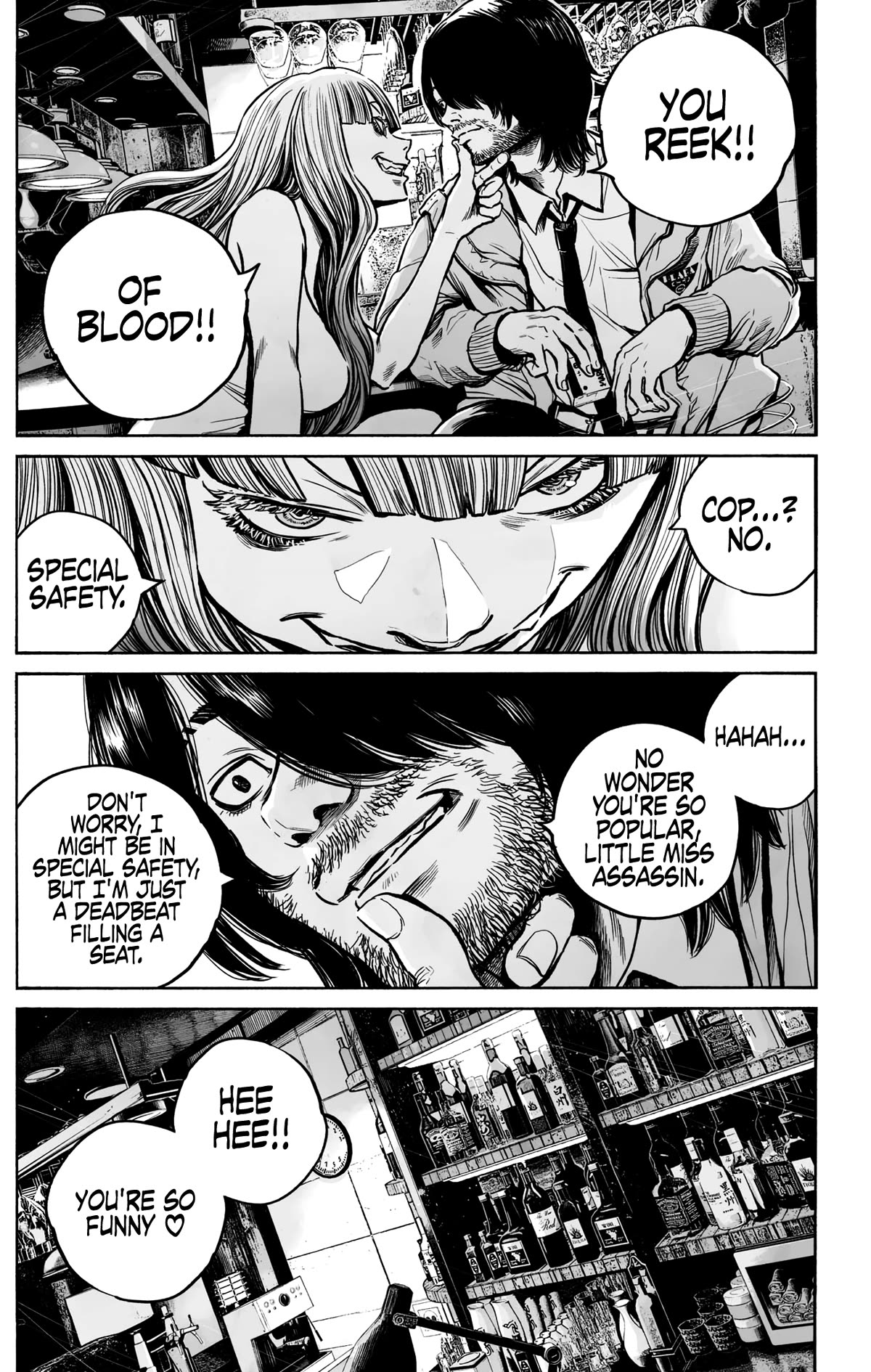 Mujina into The Deep Chapter 8 page 19 - Chapter 8: Paper Pusher Kung-Fu