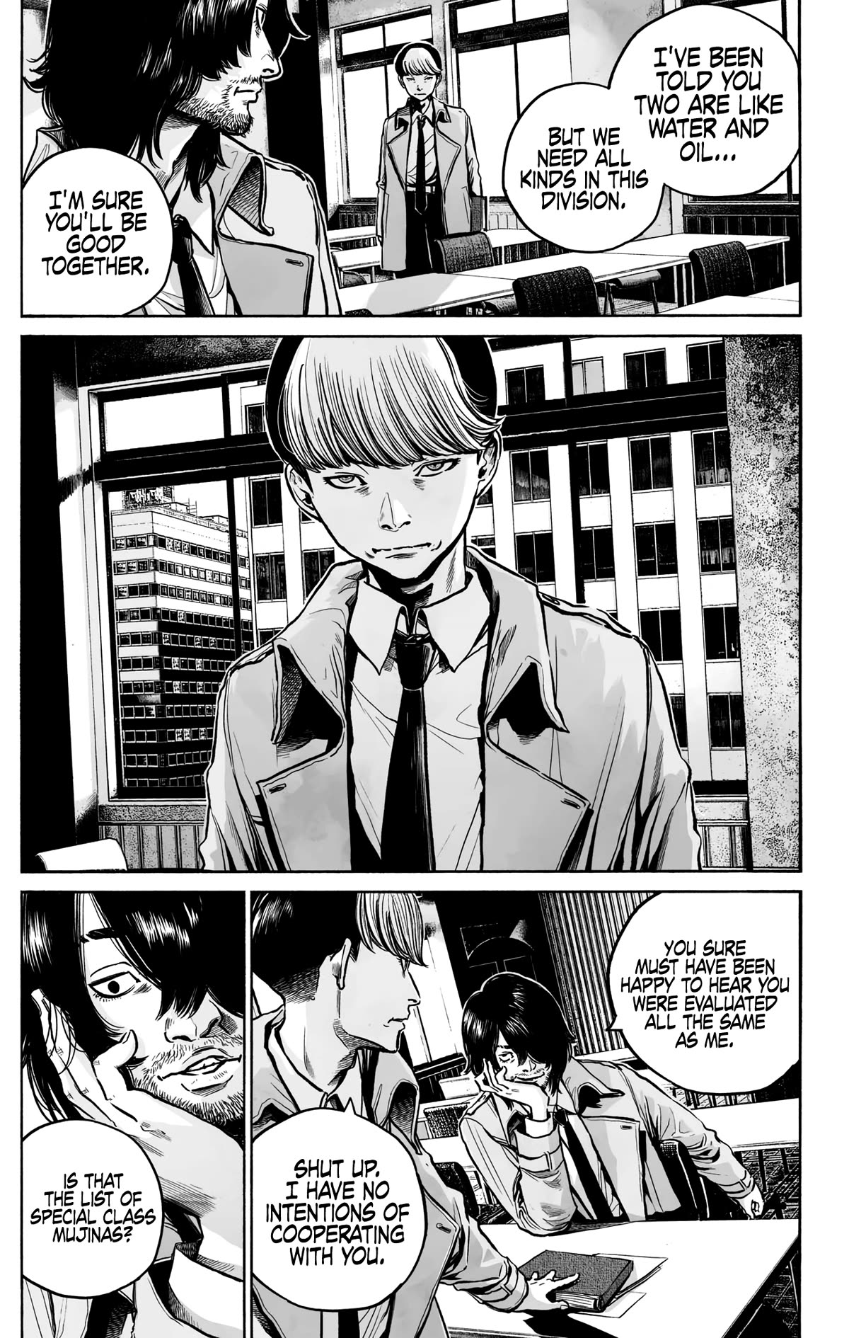 Mujina into The Deep Chapter 8 page 29 - Chapter 8: Paper Pusher Kung-Fu