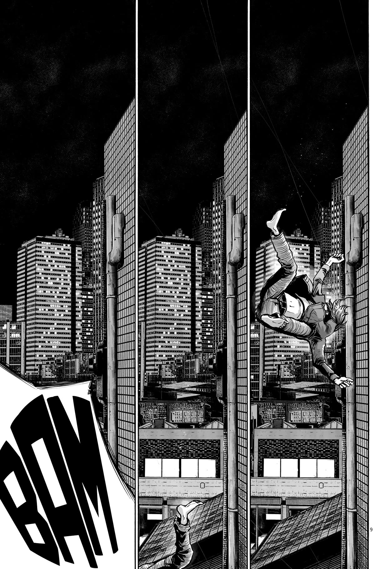 Mujina into The Deep Chapter 8 page 9 - Chapter 8: Paper Pusher Kung-Fu