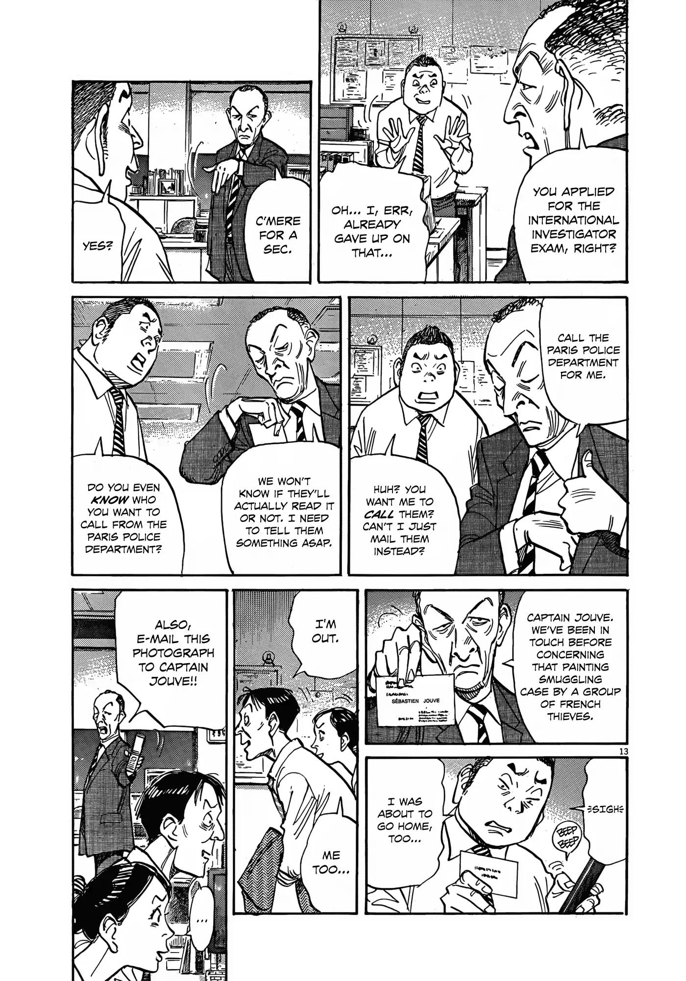 Mujirushi Chapter 7 page 13 - Chapter 7: Police Net