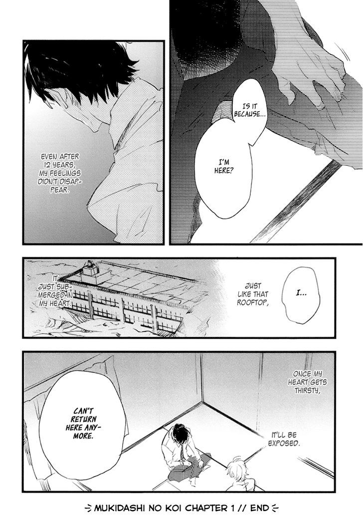 Mukidashi no Koi Chapter 1 page 36 - Chapter 1
