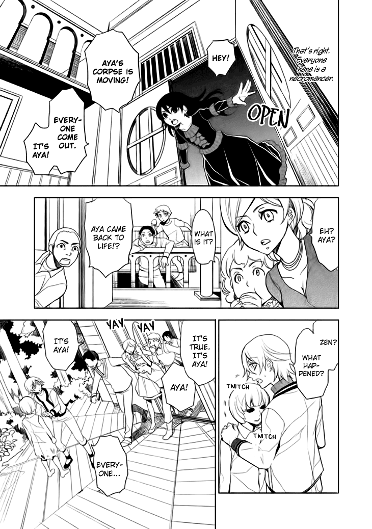 Mukuro Chandelier Chapter 13.2 page 10 - Chapter 13 v2 : Spider's Web (2nd Part)
