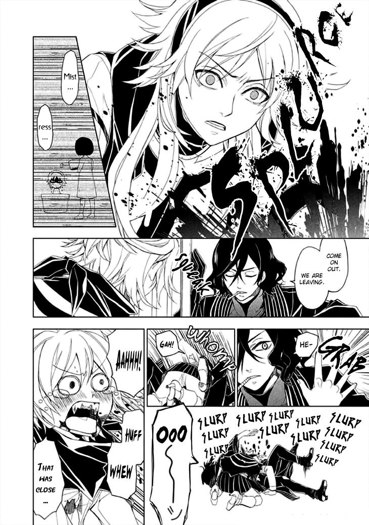 Mukuro Chandelier Chapter 5.2 page 36 - Chapter 5 v2 : Takeout