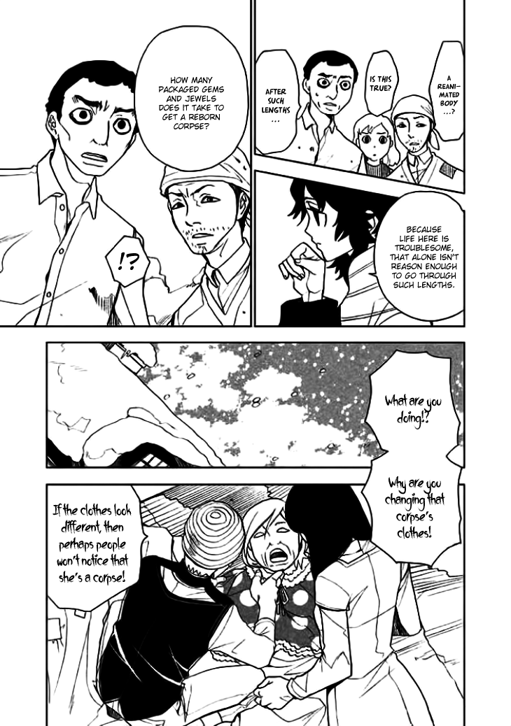 Mukuro Chandelier Chapter 8.2 page 5 - Chapter 8 v2 : Quiet Village