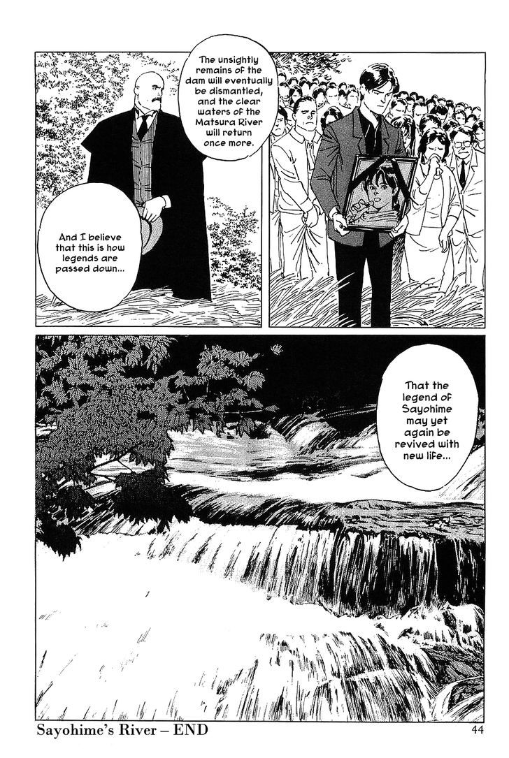 Munakata Kyouju Denkikou Chapter 13 page 45 - Chapter 13 : Sayohime's River