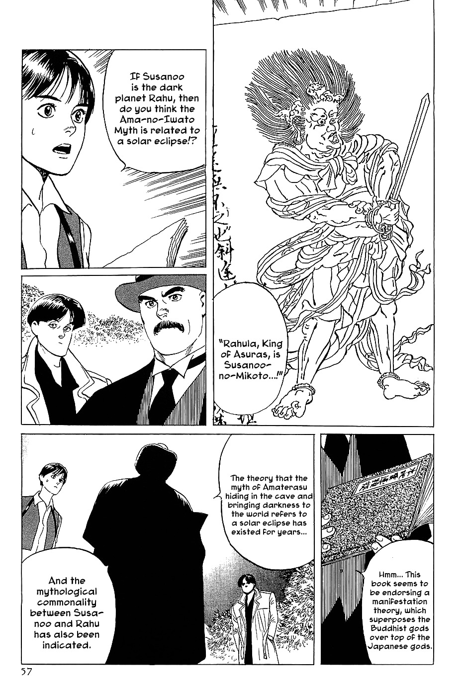 Munakata Kyouju Denkikou Chapter 14 page 13 - Chapter 14 : The Comet King: Rahu