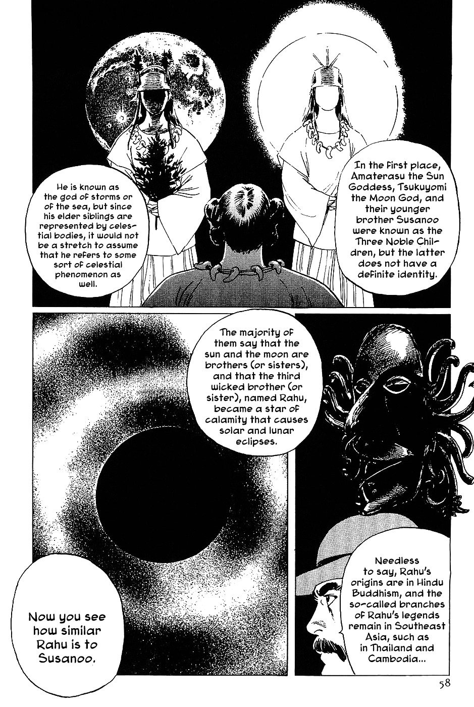 Munakata Kyouju Denkikou Chapter 14 page 14 - Chapter 14 : The Comet King: Rahu