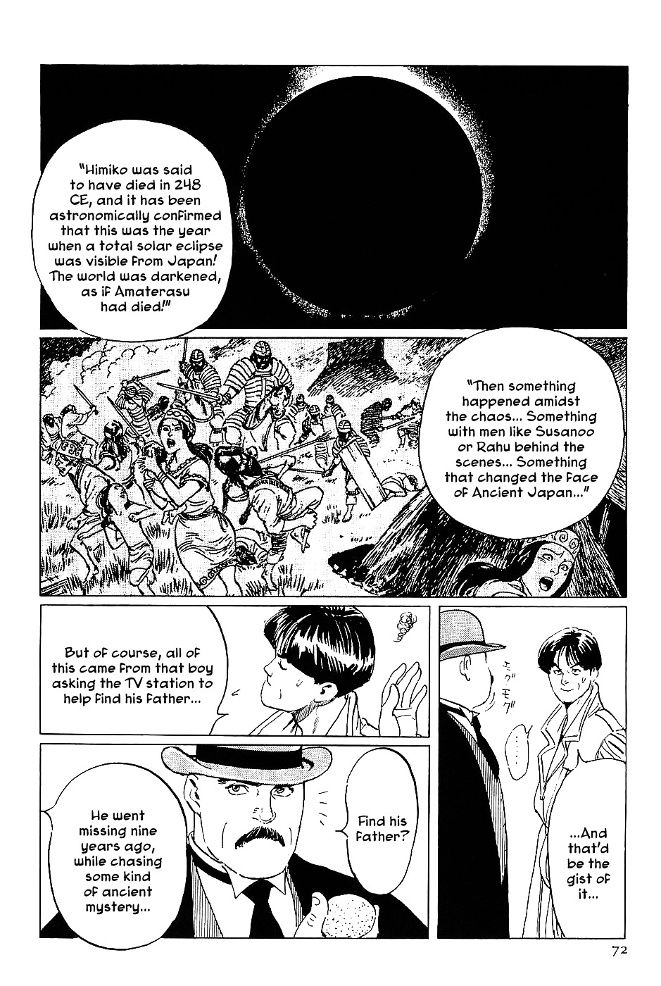 Munakata Kyouju Denkikou Chapter 14 page 28 - Chapter 14 : The Comet King: Rahu