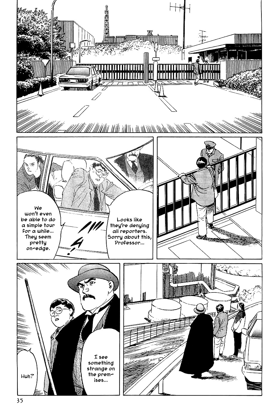 Munakata Kyouju Denkikou Chapter 19 page 36 - Chapter 19 : The Kiling Stone: Part 1