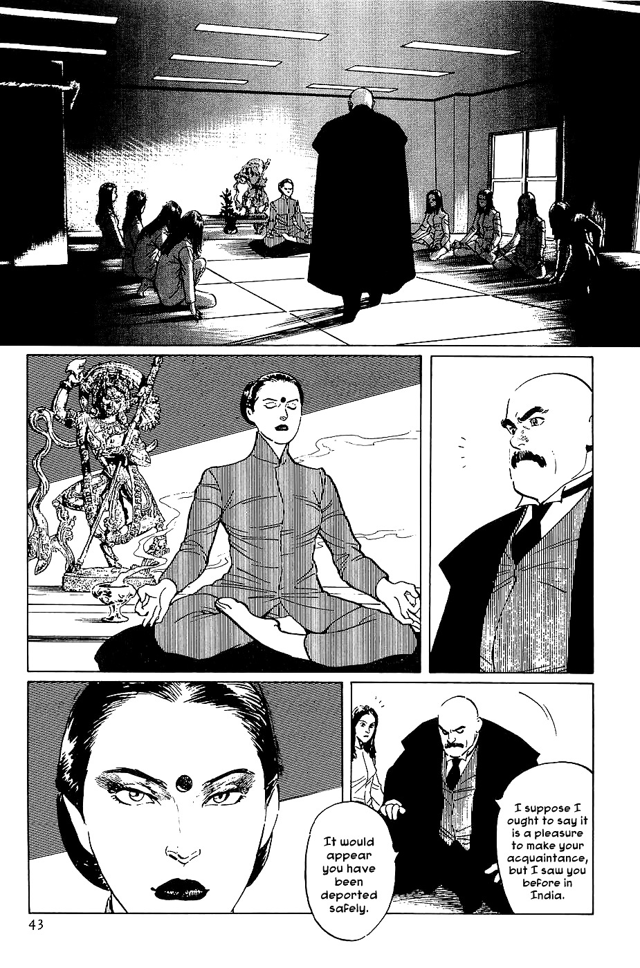 Munakata Kyouju Denkikou Chapter 19 page 44 - Chapter 19 : The Kiling Stone: Part 1