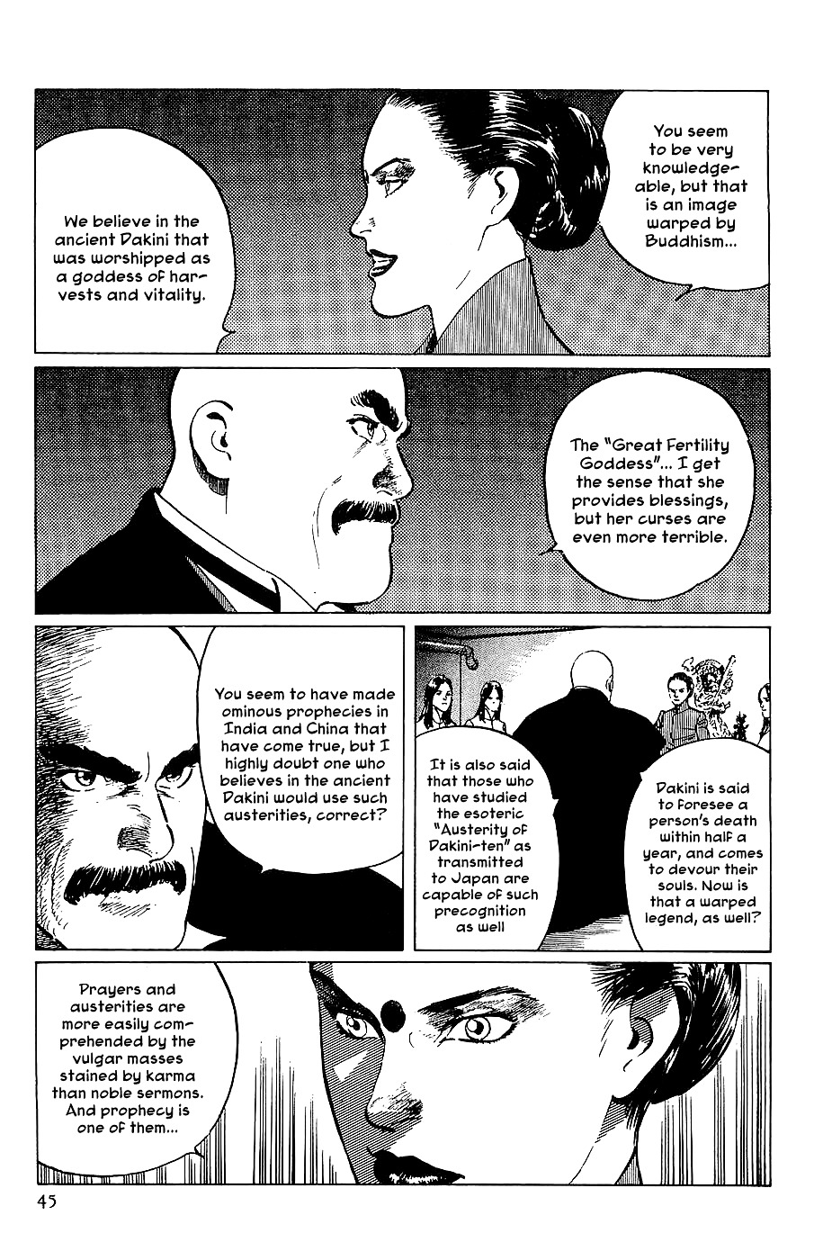 Munakata Kyouju Denkikou Chapter 19 page 46 - Chapter 19 : The Kiling Stone: Part 1