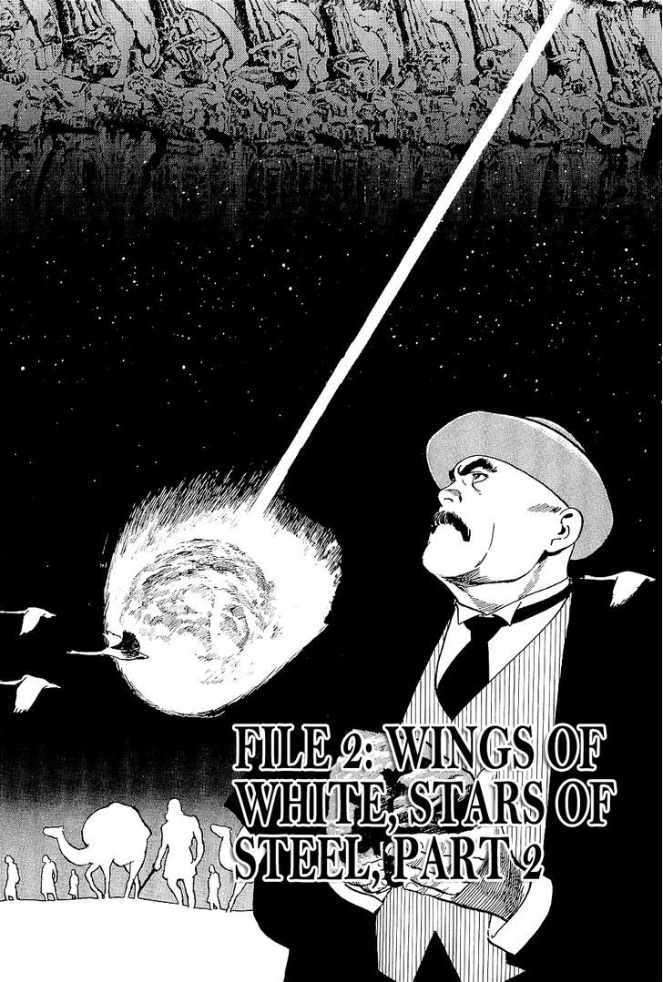 Munakata Kyouju Denkikou Chapter 2 page 1 - Chapter 2 : Wings of White, Stars of Steel, Part 2