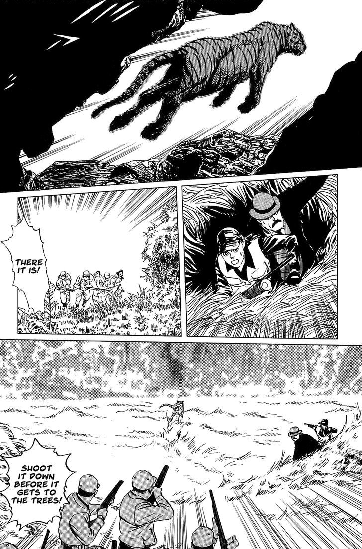 Munakata Kyouju Denkikou Chapter 21 page 34 - Chapter 21 : The Jomon Tiger