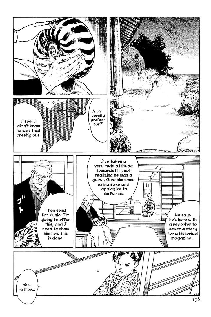 Munakata Kyouju Denkikou Chapter 28 page 10 - Chapter 28 : The Hare of Winter