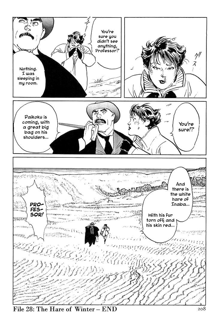 Munakata Kyouju Denkikou Chapter 28 page 40 - Chapter 28 : The Hare of Winter