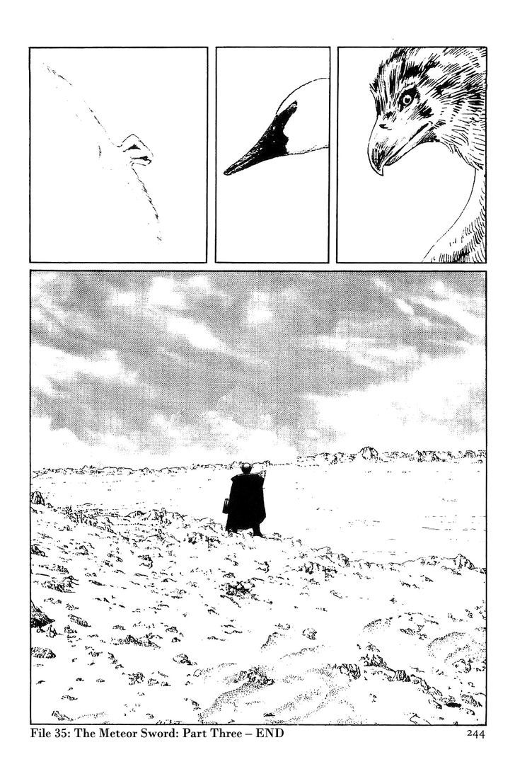 Munakata Kyouju Denkikou Chapter 35 page 39 - Chapter 35 : The Meteor Sword: Part Three
