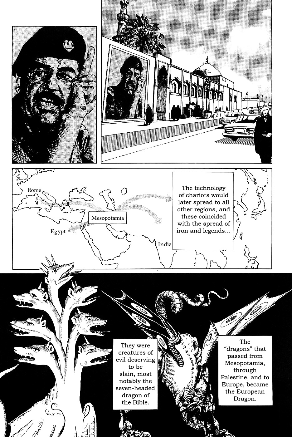 Munakata Kyouju Denkikou Chapter 36 page 9 - Chapter 36 : The Dragon God's City: Part One