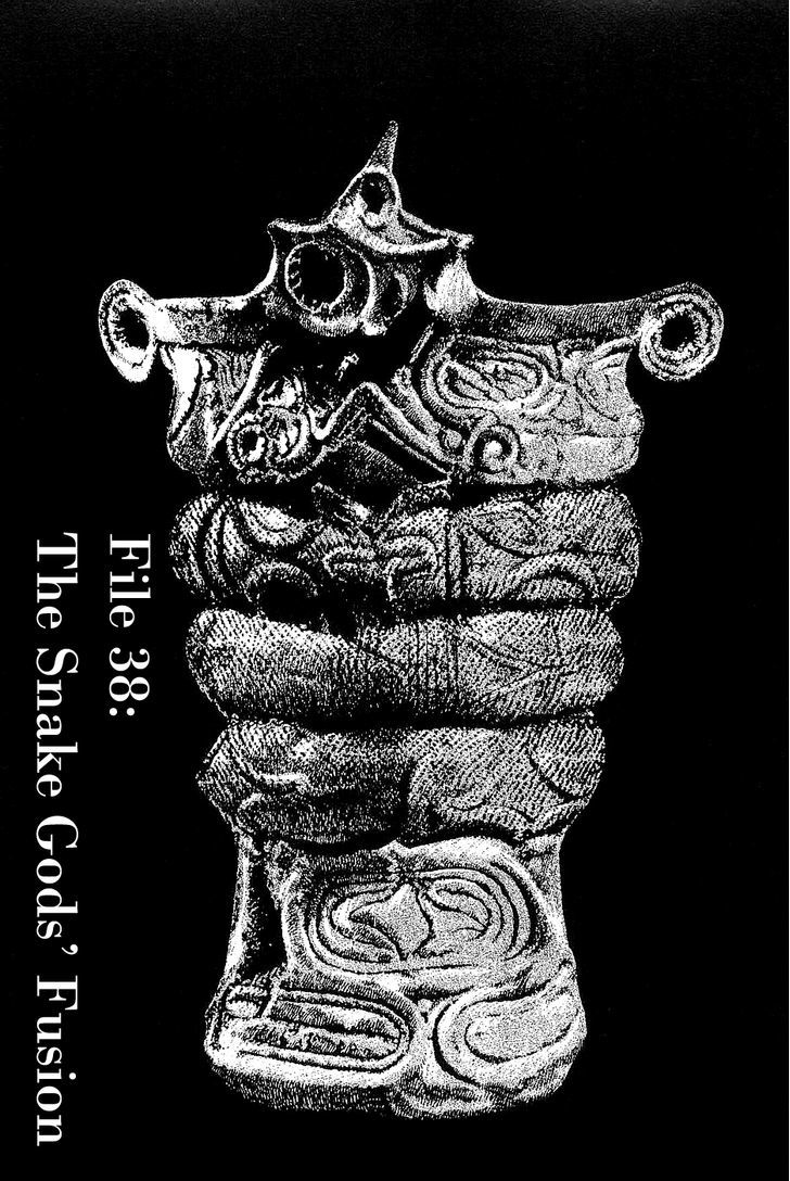 Munakata Kyouju Denkikou Chapter 38 page 1 - Chapter 38 : The Snake God's Fusion